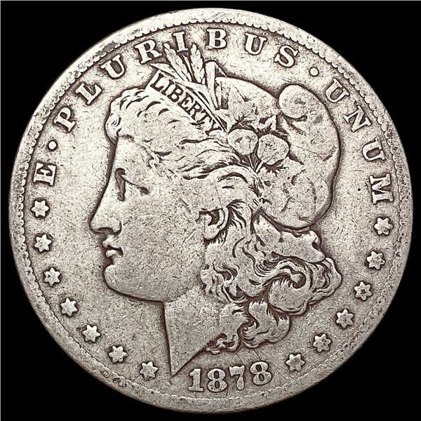 1878 Morgan Silver Dollar NEARLY UNCIRCULATED