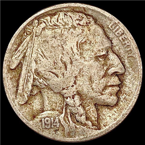 1914-S Buffalo Nickel CLOSELY UNCIRCULATED
