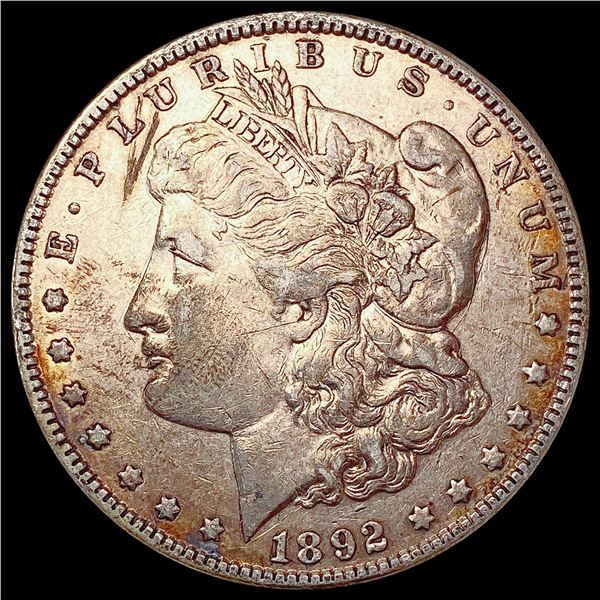 1892 Morgan Silver Dollar CLOSELY UNCIRCULATED