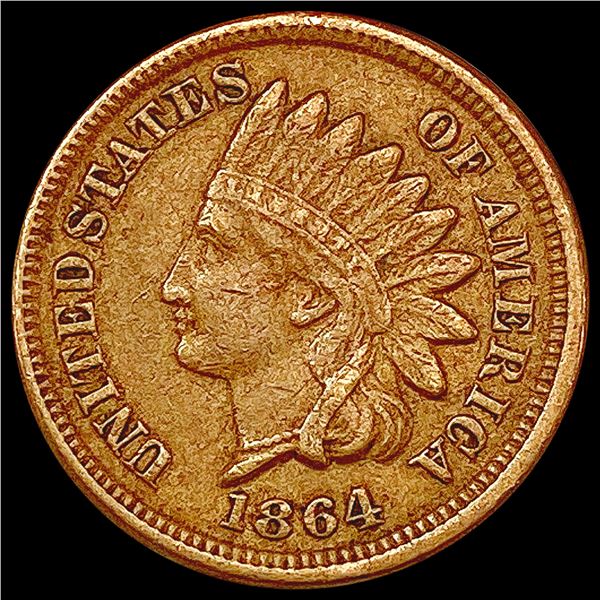 1864 CN Indian Head Cent CLOSELY UNCIRCULATED