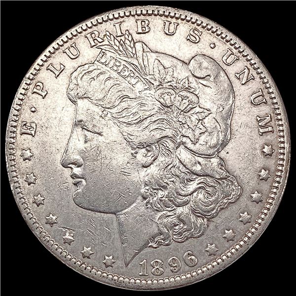 1896-O Morgan Silver Dollar NEARLY UNCIRCULATED