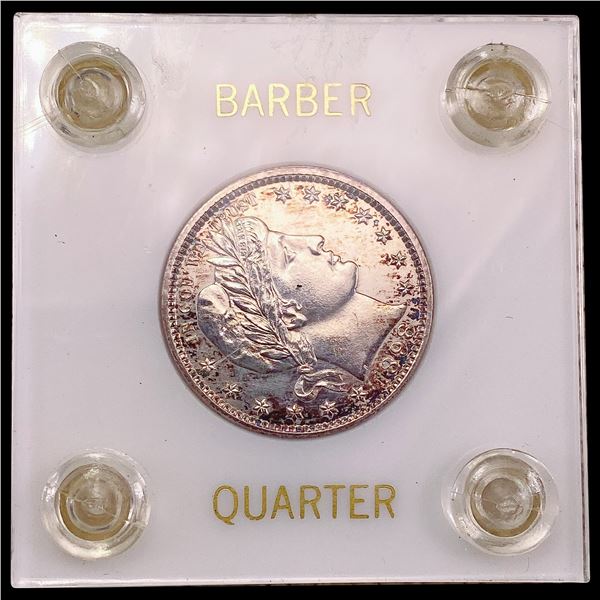 1898 Barber Quarter GEM PROOF