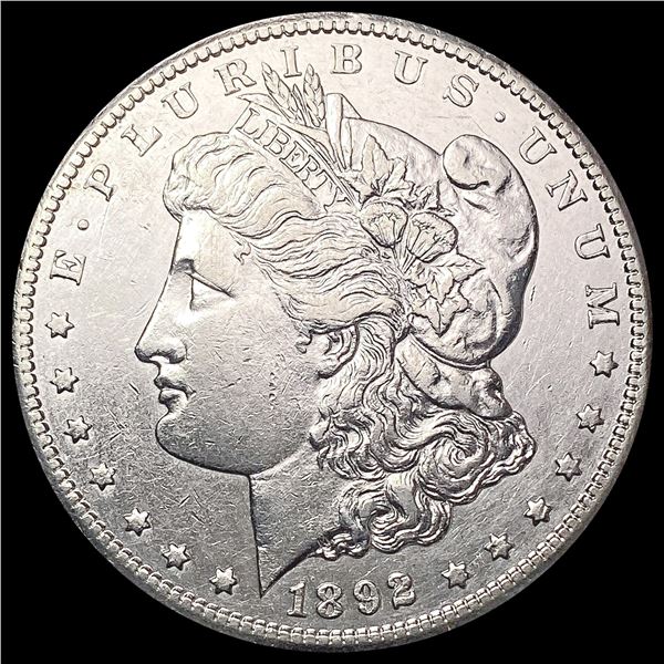 1892-CC Morgan Silver Dollar CLOSELY UNCIRCULATED