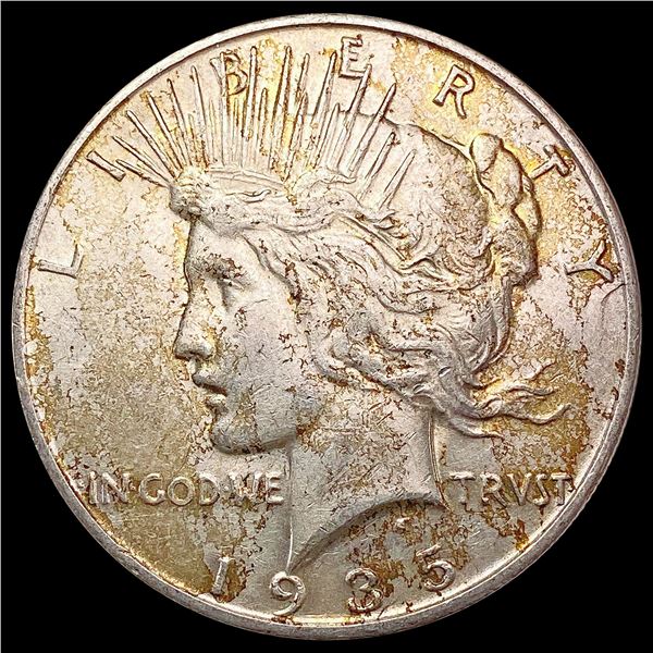 1935-S Silver Peace Dollar CLOSELY UNCIRCULATED
