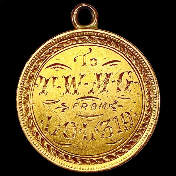 ND $5 Gold Love Token HIGH GRADE