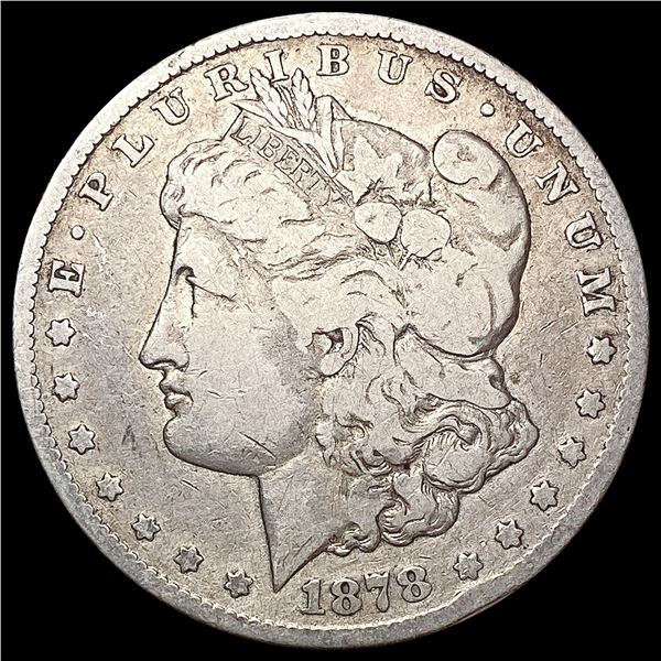 1878-CC Morgan Silver Dollar NEARLY UNCIRCULATED