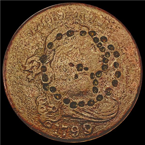 1799 Draped Bust Large Cent NICELY CIRCULATED