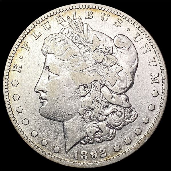 1892-S Morgan Silver Dollar LIGHTLY CIRCULATED