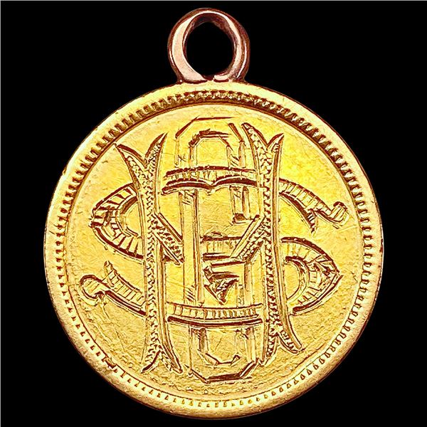 1891 US Quarter Eagle Love Token HIGH GRADE