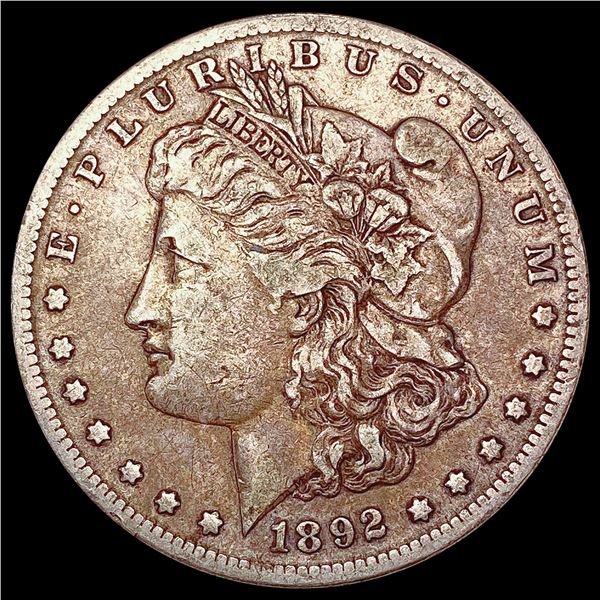 1892-S Morgan Silver Dollar LIGHTLY CIRCULATED