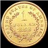 Image 2 : 1852 Rare Gold Dollar UNCIRCULATED