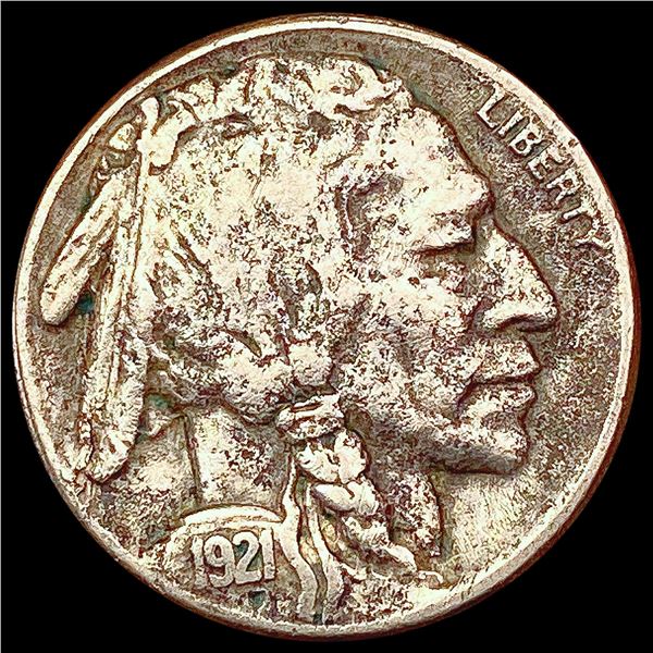 1921-S Buffalo Nickel NEARLY UNCIRCULATED