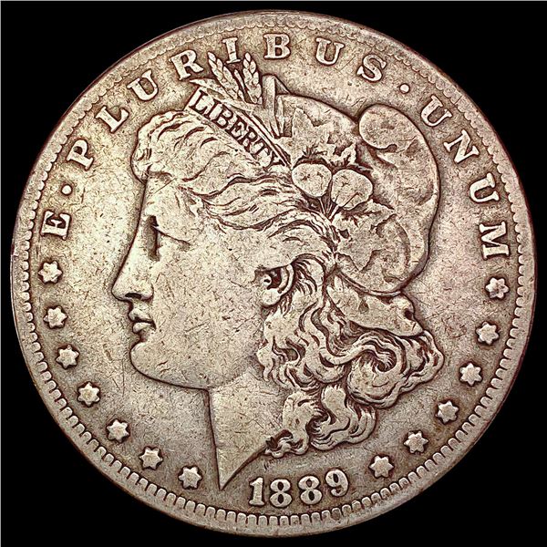 1889-CC Morgan Silver Dollar LIGHTLY CIRCULATED