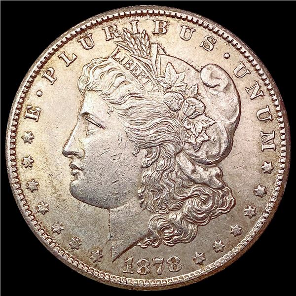 1878-CC Morgan Silver Dollar CLOSELY UNCIRCULATED