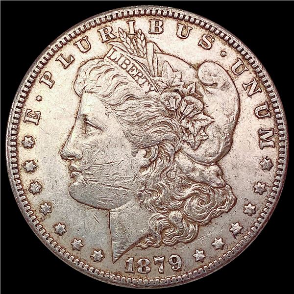 1879-S Rev 78 Morgan Silver Dollar CLOSELY UNCIRCULATED