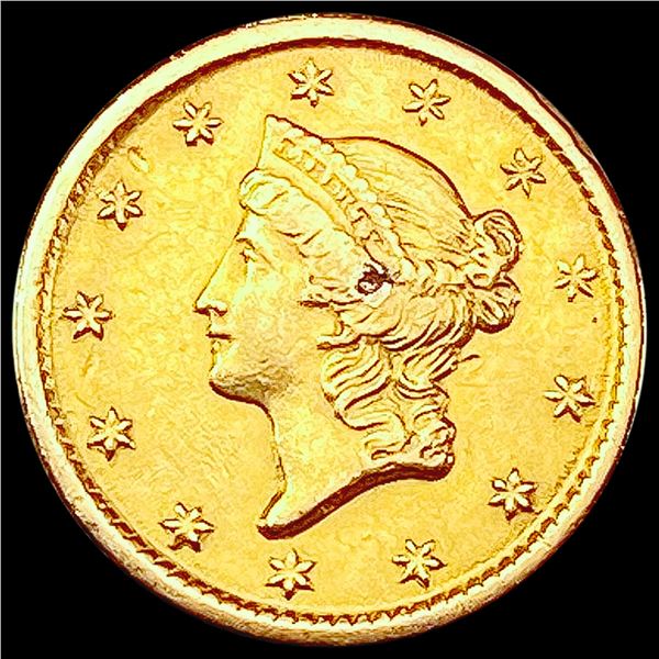 1851-O Rare Gold Dollar CLOSELY UNCIRCULATED
