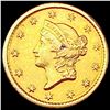 Image 1 : 1851-O Rare Gold Dollar CLOSELY UNCIRCULATED