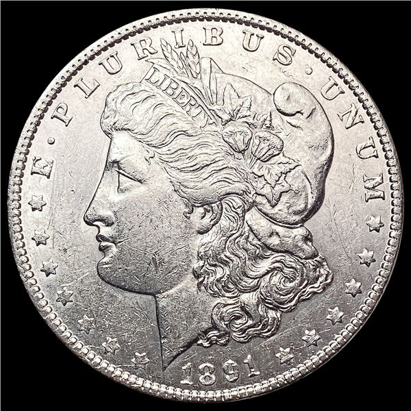 1891-P Morgan Silver Dollar CHOICE BU