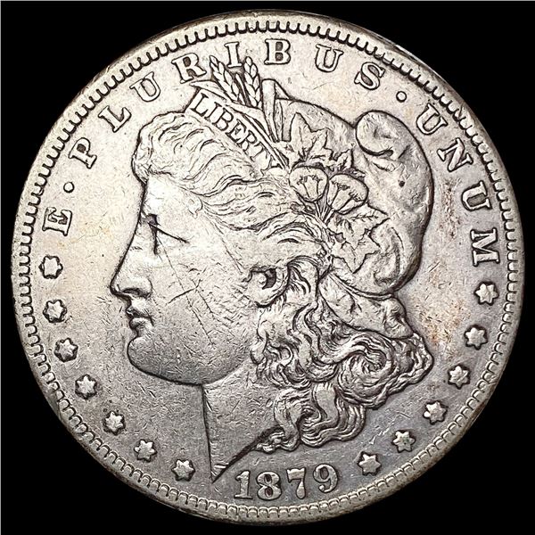 1879-CC Morgan Silver Dollar LIGHTLY CIRCULATED