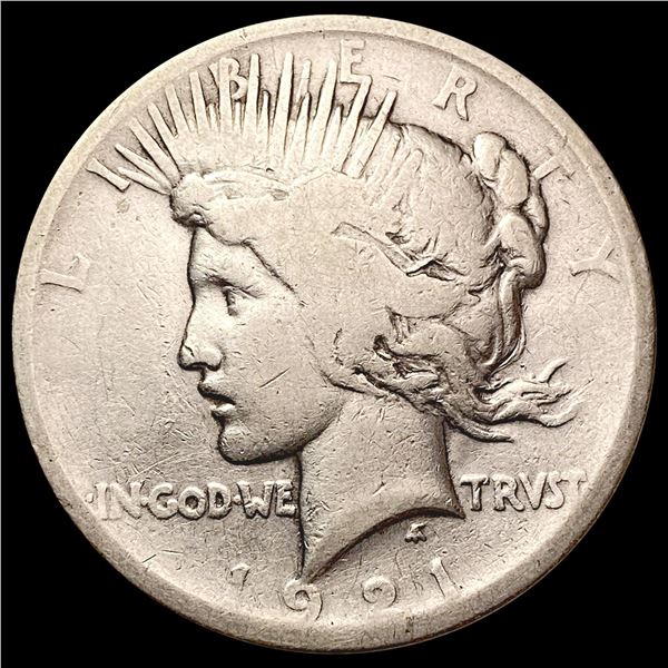 1921 Silver Peace Dollar NICELY CIRCULATED