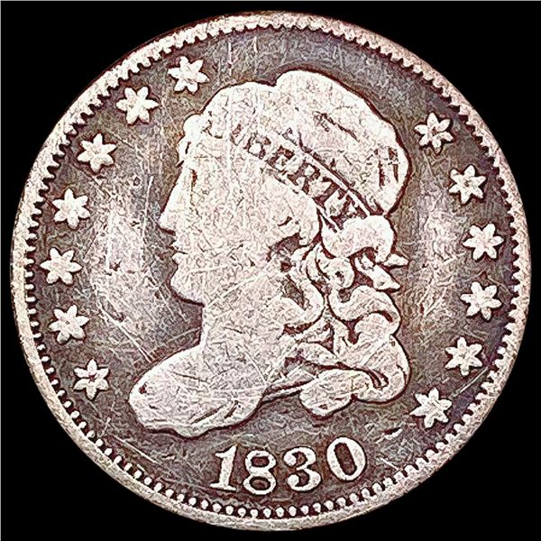 1830 Capped Bust Half Cent NICELY CIRCULATED