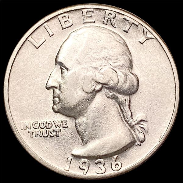 1936-D Washington Silver Quarter UNCIRCULATED