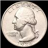 Image 1 : 1936-D Washington Silver Quarter UNCIRCULATED