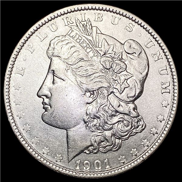 1901 Morgan Silver Dollar CLOSELY UNCIRCULATED
