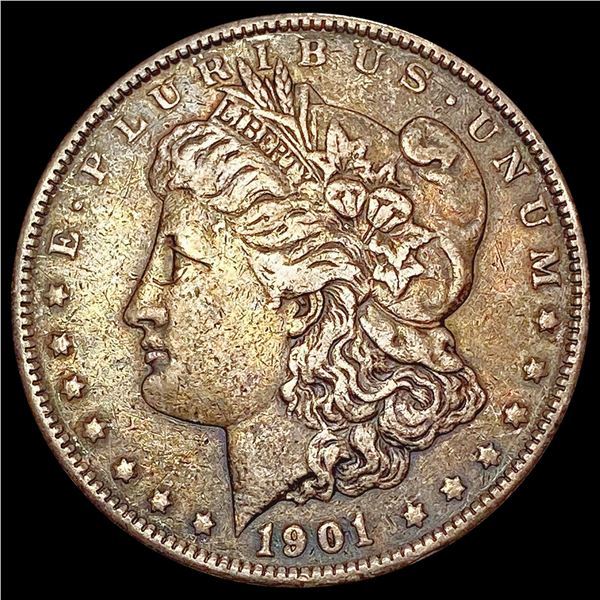 1901 Morgan Silver Dollar LIGHTLY CIRCULATED