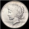 Image 1 : 1921 Silver Peace Dollar LIGHTLY CIRCULATED