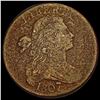 Image 1 : 1807/6 Draped Bust Large Cent NICELY CIRCULATED