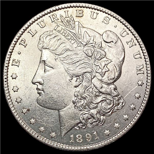 1891-S Morgan Silver Dollar UNCIRCULATED