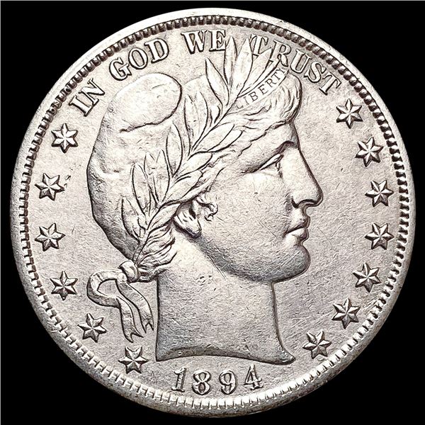 1894-S Barber Half Dollar UNCIRCULATED