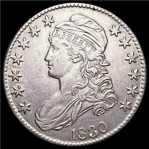 1830 Capped Bust Half Dollar UNCIRCULATED