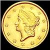 Image 1 : 1849-O Rare Gold Dollar UNCIRCULATED