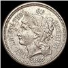 Image 1 : 1865 Nickel Three Cent CLOSELY UNCIRCULATED