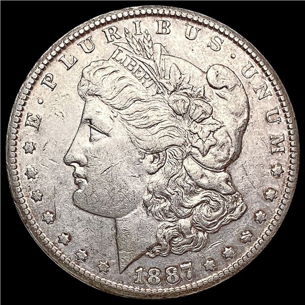1887-S Morgan Silver Dollar CLOSELY UNCIRCULATED