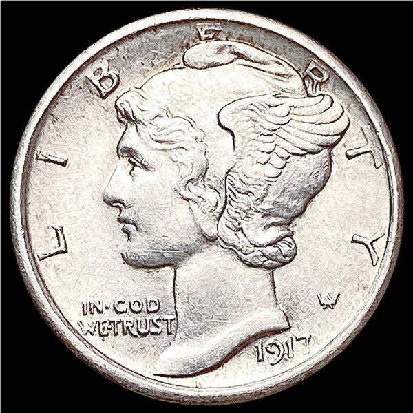 1917 FSB Mercury Dime UNCIRCULATED