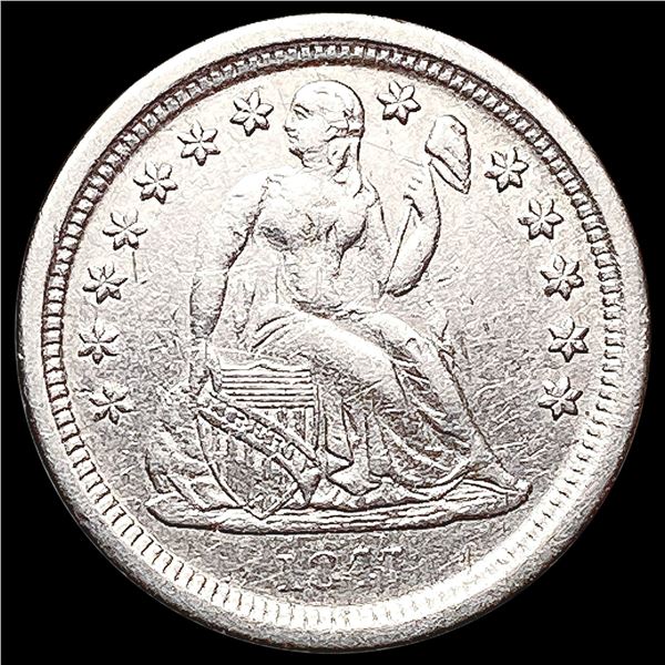1841-O Seated Liberty Dime NEARLY UNCIRCULATED