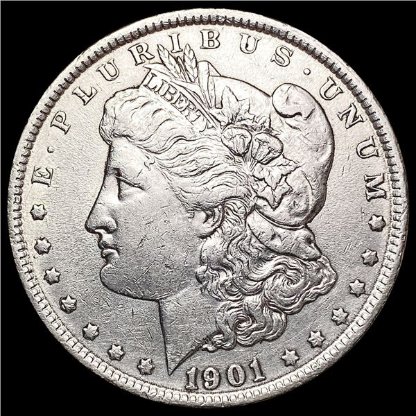 1901 Morgan Silver Dollar CLOSELY UNCIRCULATED