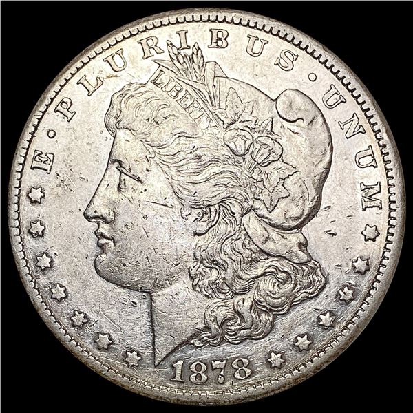 1878-CC Morgan Silver Dollar CLOSELY UNCIRCULATED