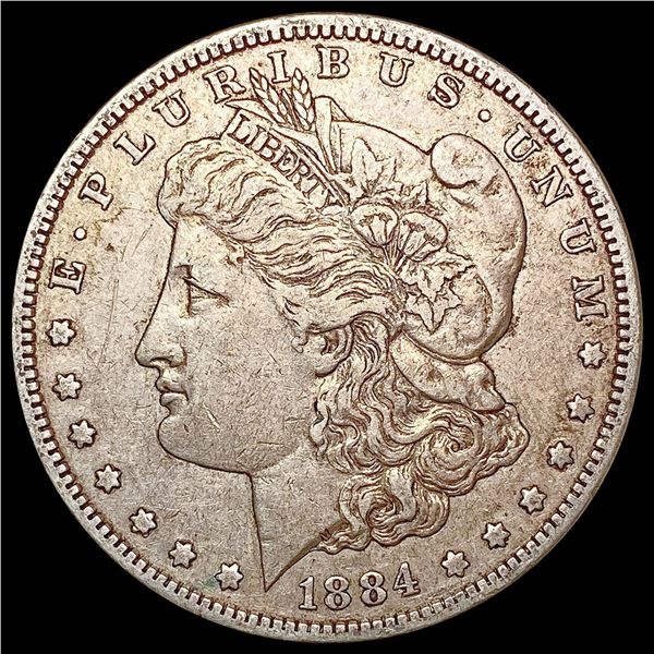 1884-S Morgan Silver Dollar LIGHTLY CIRCULATED