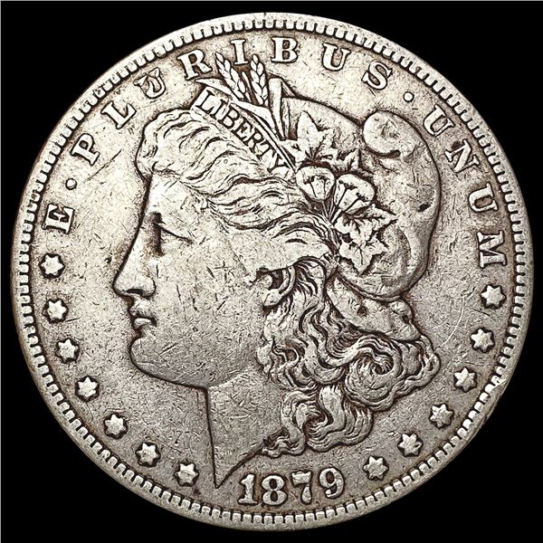 1879-S Morgan Silver Dollar NEARLY UNCIRCULATED