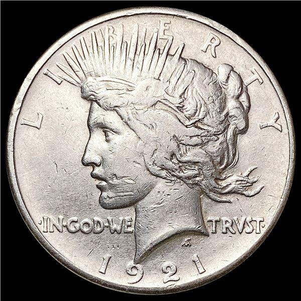 1921 Silver Peace Dollar CLOSELY UNCIRCULATED