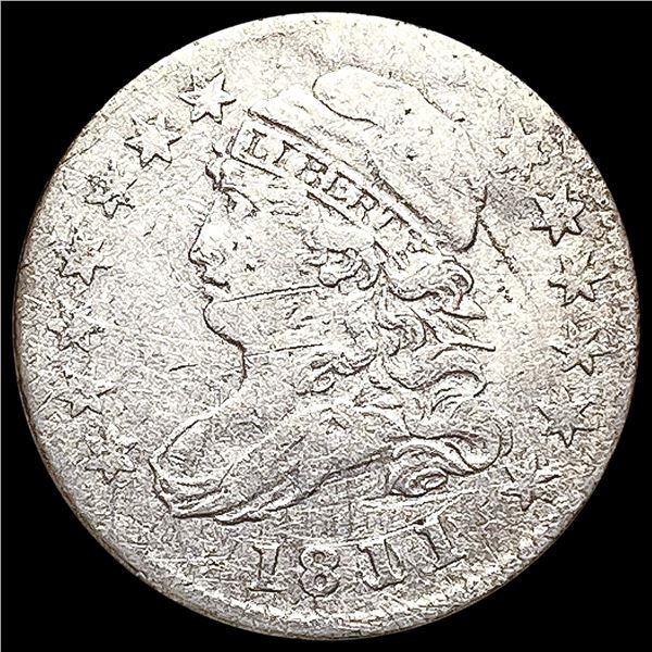 1811 Capped Bust Dime NICELY CIRCULATED