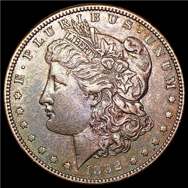 1892-S Morgan Silver Dollar CLOSELY UNCIRCULATED