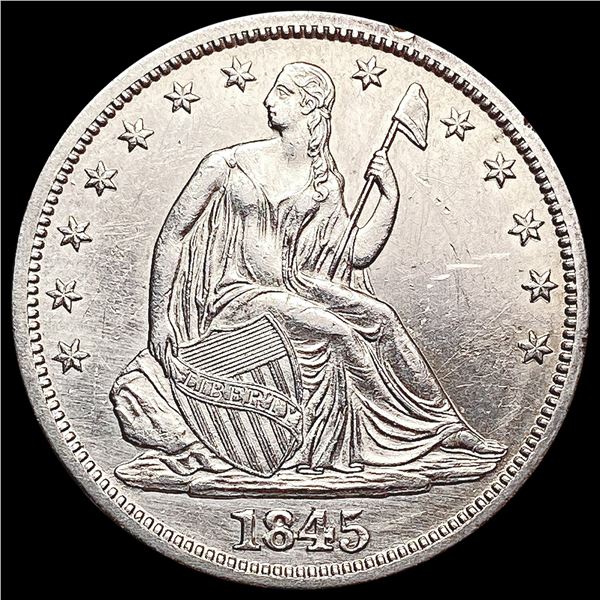 1845-O Seated Liberty Half Dollar UNCIRCULATED