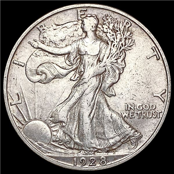 1928-S Walking Liberty Half Dollar CLOSELY UNCIRCULATED
