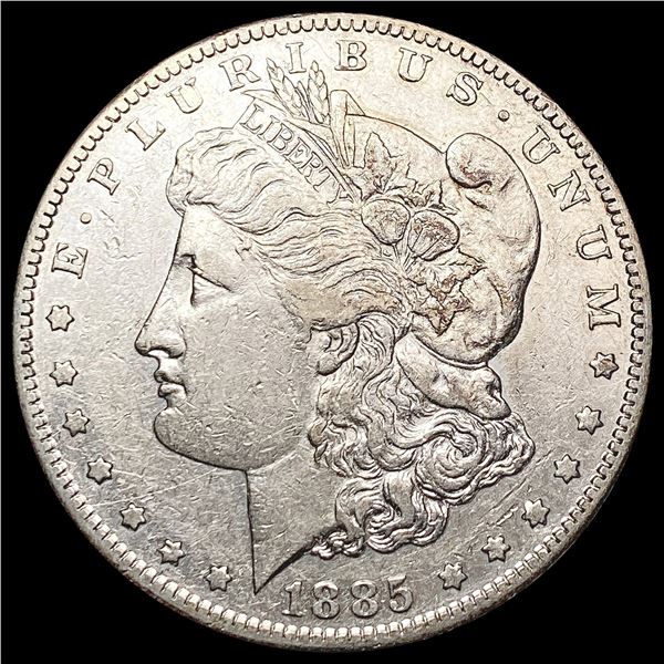 1885-S Morgan Silver Dollar LIGHTLY CIRCULATED