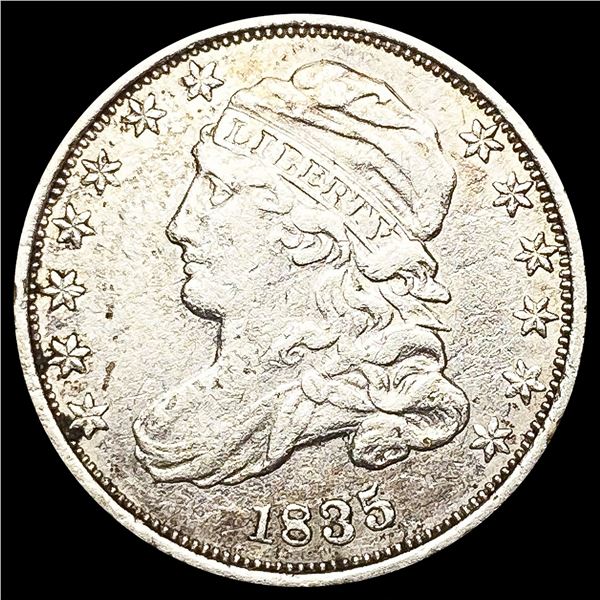 1835 Capped Bust Dime NEARLY UNCIRCULATED